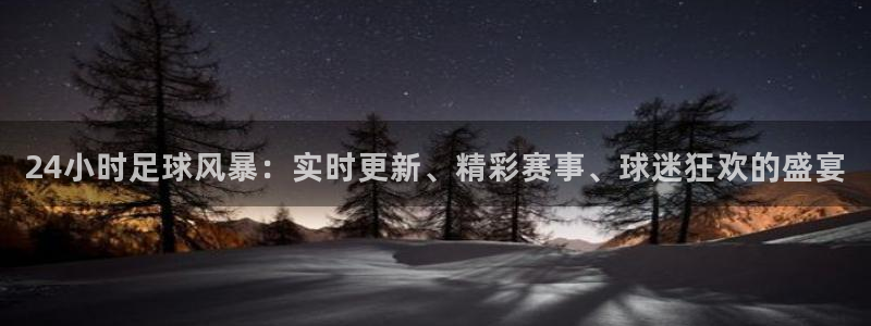 雨燕足球在线直播免费：24小时足球风暴：实时更新、精彩赛事、球迷狂欢的盛宴